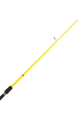 Telescopic Spinning Rod, Yellow, 5-Feet 6-Inch