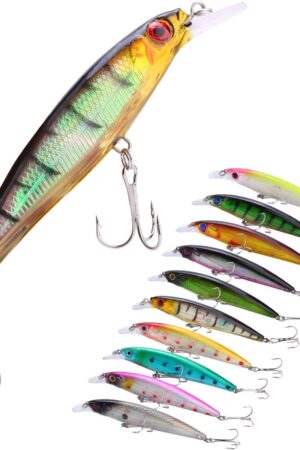 Fishing Lures Crankbaits Set Fishing Hard Baits s Boat Topwater Lures for Trout Bass Perch Fishing